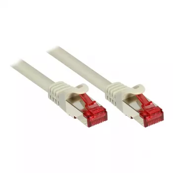 GoodConnections Alcasa RJ45 Patchkabel, Cat6, S/FTP, 10m, Gold, Stecker/Stecker