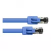 GoodConnections RNS® Patchkabel Cat. 8.1, S/FTP, PiMF, LSZH, 2000MHz, 40Gbit/s, Blau, 0,5m