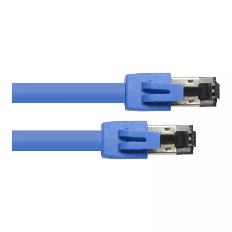 GoodConnections RNS® Patchkabel Cat. 8.1, S/FTP, PiMF, halogenfrei (LSZH), 2000MHz, 40Gbit/s, Blau, 2m