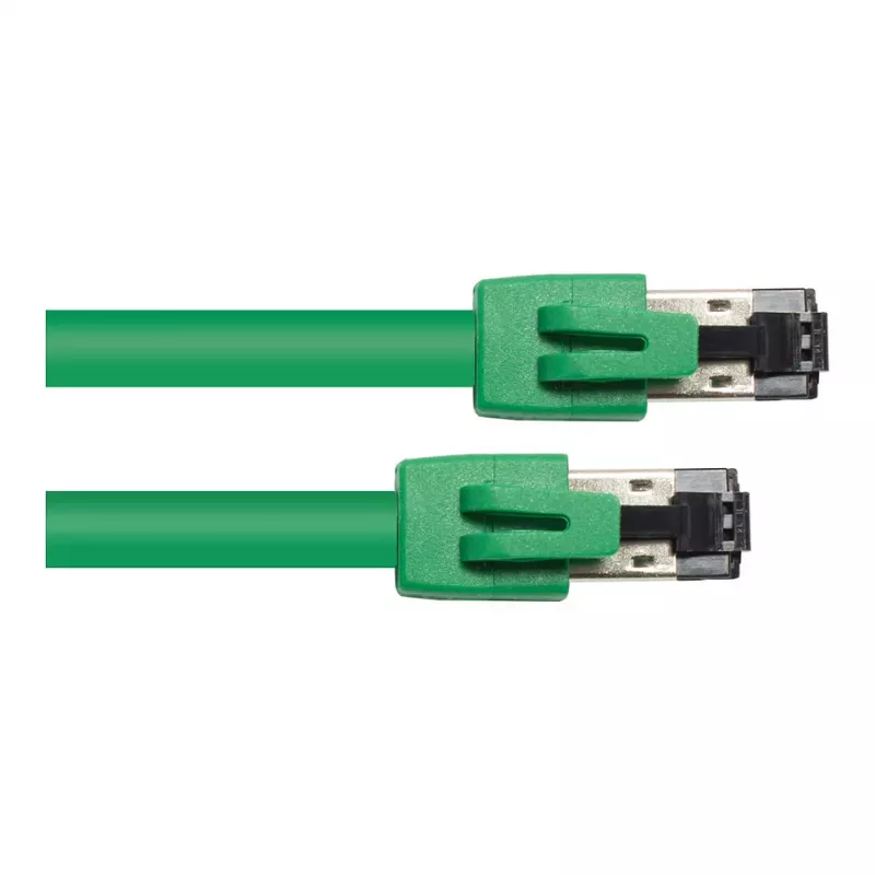 GoodConnections RNS® Patchkabel Cat. 8.1, S/FTP, PiMF, LSZH, 2000MHz, 40Gbit/s, Grün, 1,5m