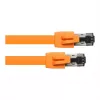 GoodConnections RNS® Cat.8.1 S/FTP Patchkabel, LSZH, 2000MHz, 40Gbit/s, Orange, 1m