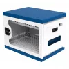 GoodConnections GEMMA N16 Notebook-Ladenschrank Weiß/Blau