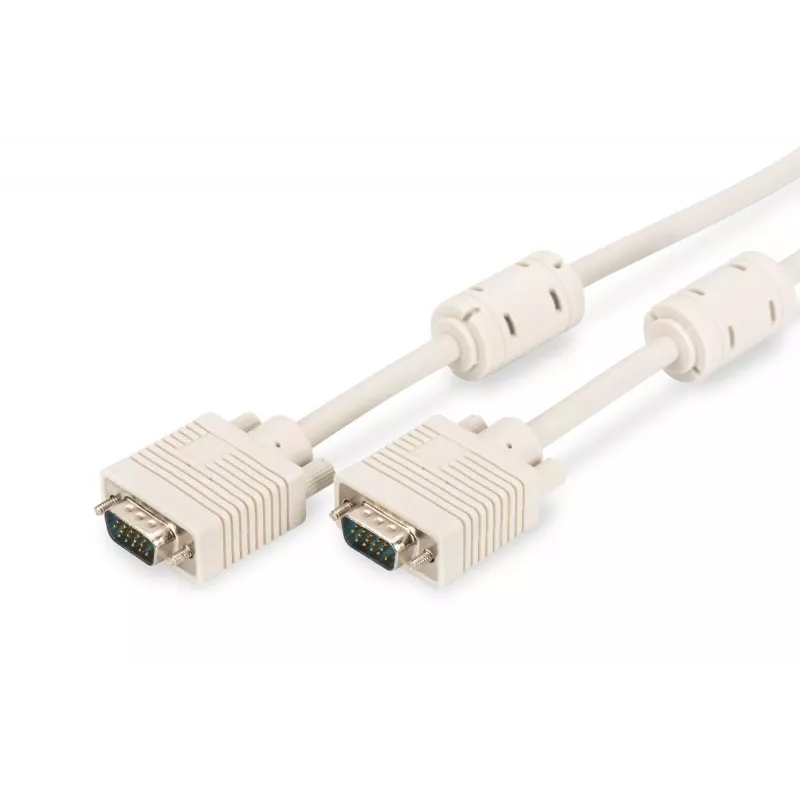 DIGITUS VGA Monitor Connection Cable 1,8 m Black
