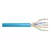 DIGITUS Cat.6A U/UTP B2ca AWG 23/1 LSOH 100m blaues Installationskabel