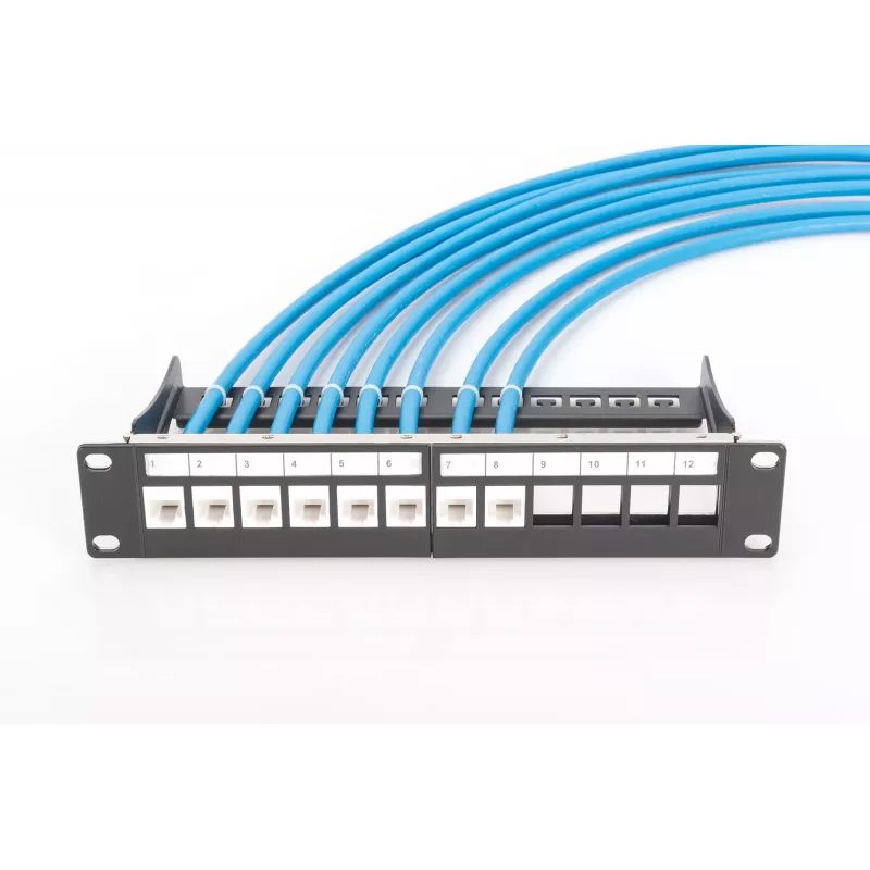 DIGITUS Cat.6A U/UTP B2ca AWG 23/1 LSOH 100m blaues Installationskabel