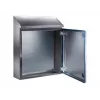 Rittal HD 1310600 Hygienic Design Kompaktschaltschrank, Edelstahl 1.4301, 610x650x210 mm