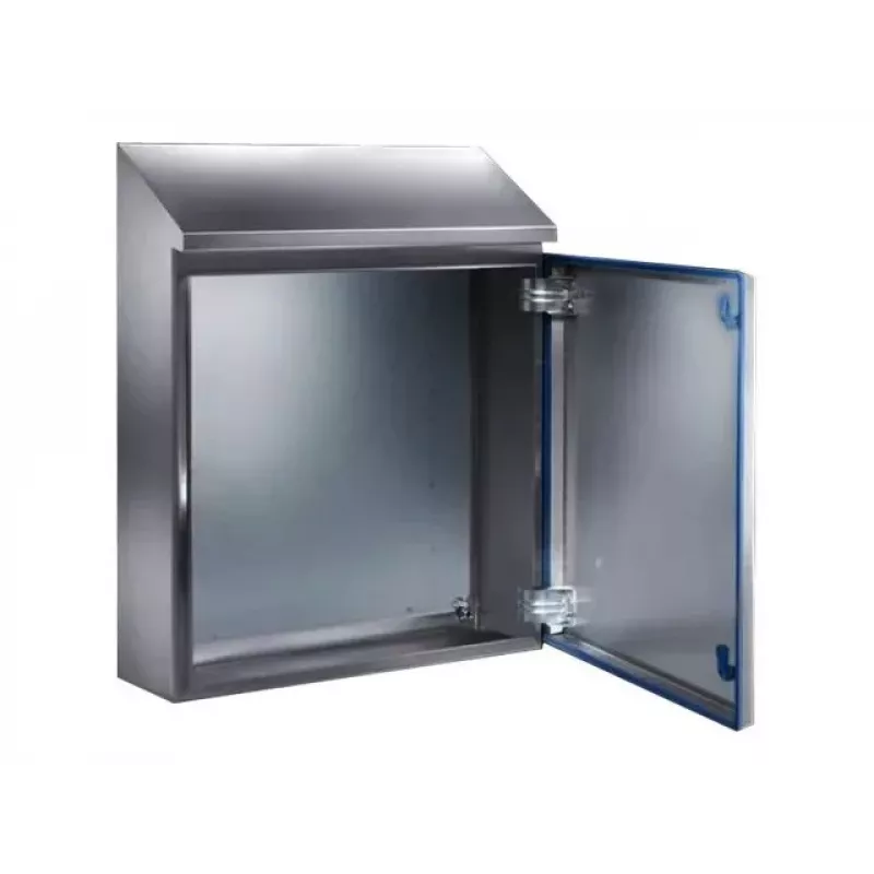 Rittal HD 1310600 Hygienic Design Kompaktschaltschrank, Edelstahl 1.4301, 610x650x210 mm