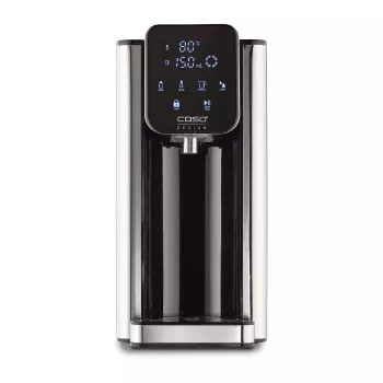 CASO HW 666 Inox Turbo Heißwasserspender 2,7L 2600W Edelstahl/Schwarz