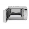CASO M 20 Cube Mikrowelle 800 W Silber Freistehend