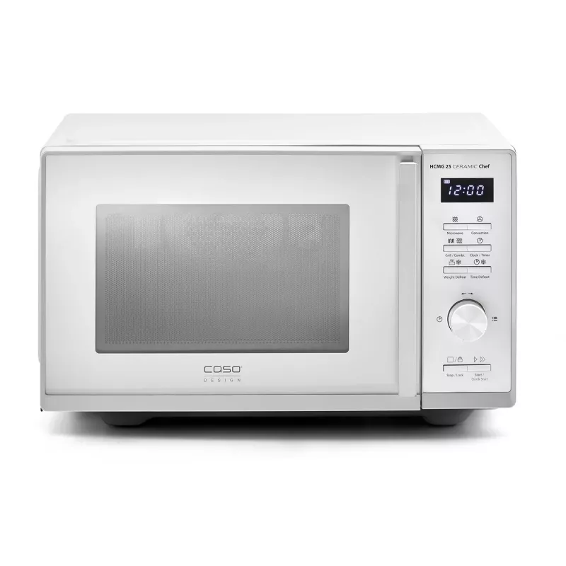 CASO Chef HCMG 25 Mikrowelle - 900W, Heißluft & Grill, 25L, Edelstahl