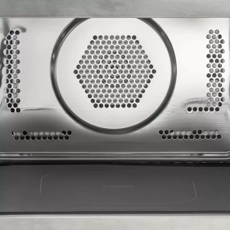 CASO Chef HCMG 25 Mikrowelle - 900W, Heißluft & Grill, 25L, Edelstahl