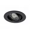 Synergy 21 Helios LED-Deckeneinbauspot, rund, schwenkbar, warmweiß, schwarz