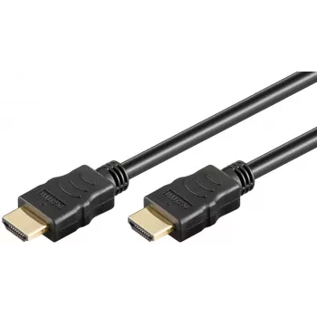 Goobay 80103 Soft HDMI High-Speed Cable with Ethernet 2 m Schwarz