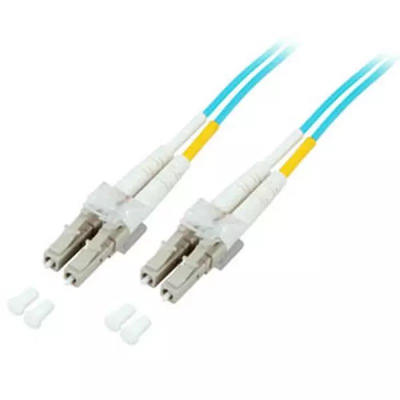 EFB-Elektronik ECOFIBER Duplex Jumper LC-LC 50/125µm OM3 LSZH Aqua 2,0mm 2m