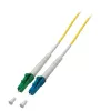 EFB Elektronik Simplex LWL-Patchkabel LC/APC-LC OS2, 5 m, gelb