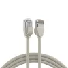 EFB Elektronik RJ45 Patchkabel Cat.6A U/FTP TPE 4mm Ultraflex Grau 5m