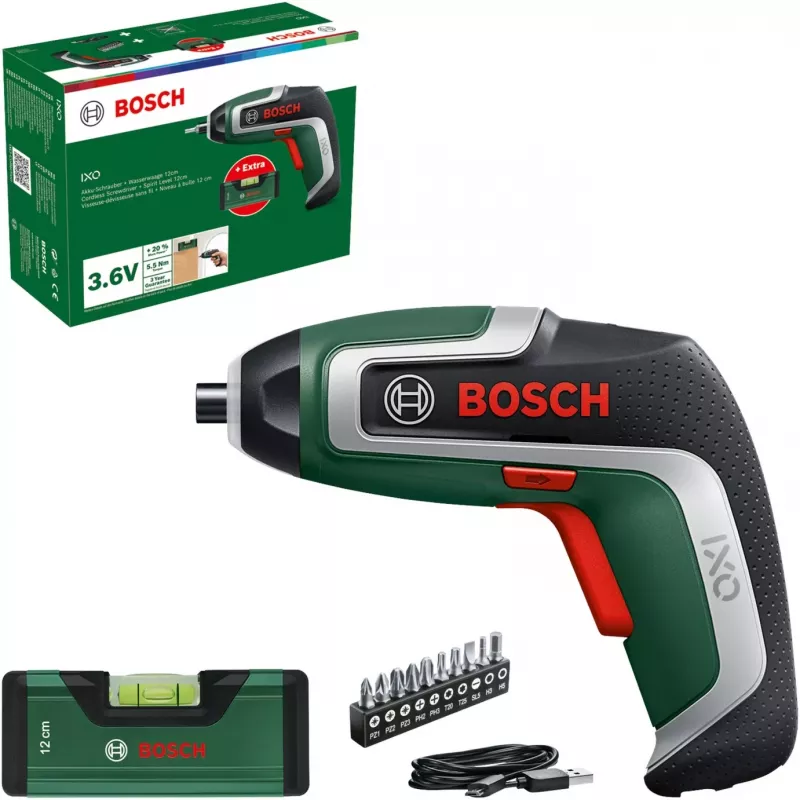 Bosch IXO 7 Level Set Akku-Schrauber 2.0 Ah (06039E0008)