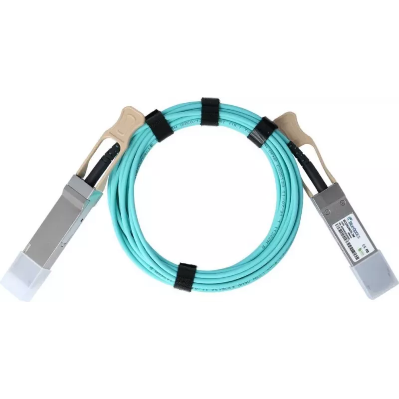 BlueOptics IBM 01FT726 QSFP28 Active Optical Cable (AOC), 100GBASE-SR4, 30m