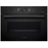 Bosch CSG856RC7 Einbau-Kompaktbackofen mit Dampffunktion, 47L, Touch Control, Home Connect