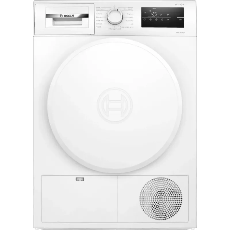 Bosch WTH8300LSN Wärmepumpentrockner, 7 kg, Energieeffizienzklasse A++, Weiß