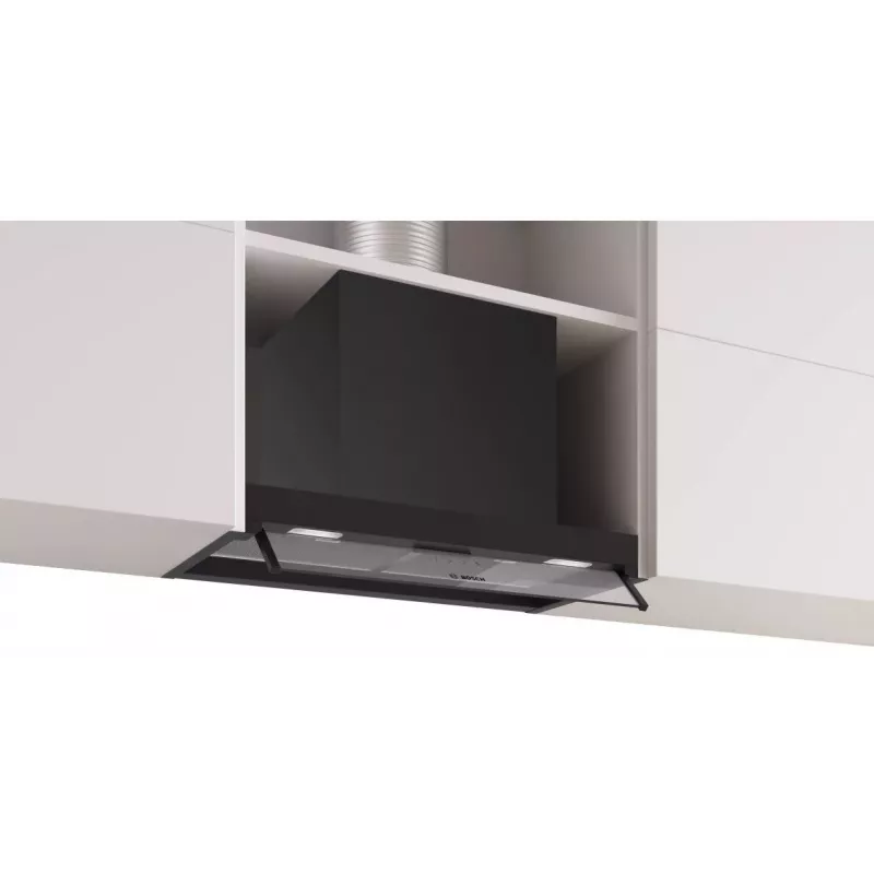 Bosch DBB65CC60 Wandhaube, 60 cm, Edelstahl, TouchControl, LED, 700 m³/h Intensivstufe, EcoSilence Drive