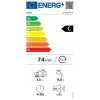 BOSCH SMI2HTS06E teilintegrierter Geschirrspüler, Energieklasse C, 60 cm, 46 dB, 9,5 L, 5 Programme, Vario Körbe, Edelstahl