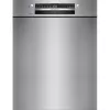 Bosch SMU4HTS74S Semi-Integrierter Geschirrspüler, 13 Maßgedecke, Energieklasse C, 44 dB, Weiß