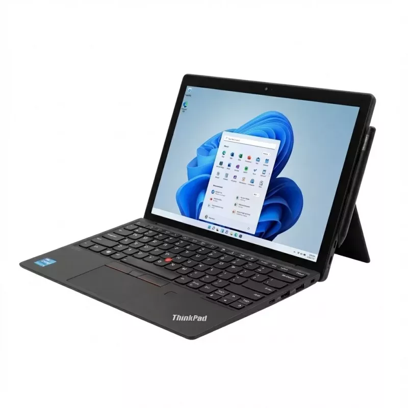 Lenovo ThinkPad X1 Tablet (3rd Gen) 13 inch 2-in-1 abnehmbares Laptop, Intel Core i5-8350U, 8GB RAM, 256GB SSD, Windows 11 Pro, Schwarz