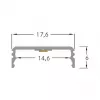 Brumberg 53380261 AB-Profil QUALITYFLEX Aluminium LED-Profil 2000mm