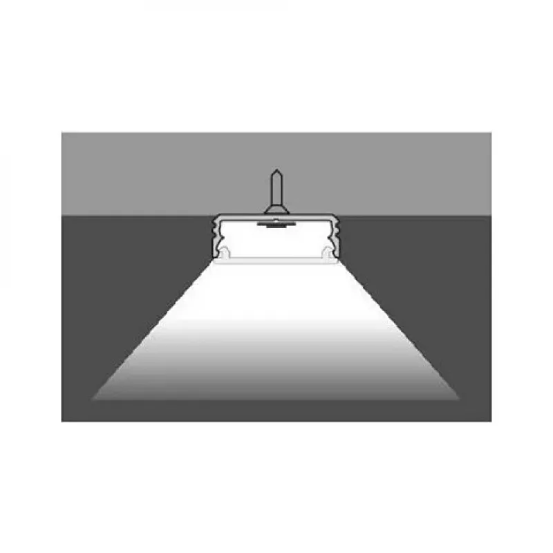 Brumberg 53380261 AB-Profil QUALITYFLEX Aluminium LED-Profil 2000mm