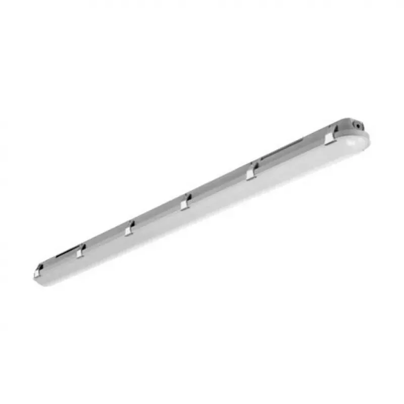 Brumberg 78015114 HUMID ONE LED-Feuchtraumleuchte Rechteckig Grau 4000K 50W 230V IP65 Ein/Aus