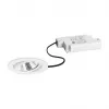 Brumberg 39363173 BB03 runder LED-Einbaustrahler Weiß 6W 230V Phasenabschnitt dimmbar schwenkbar