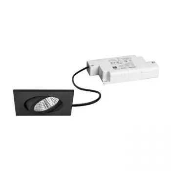 BRUMBERG 39365183 BB05 Einbau-LED-Strahler quadratisch Schwarz 6W 3000K 450lm dimmbar Phasenanschnitt