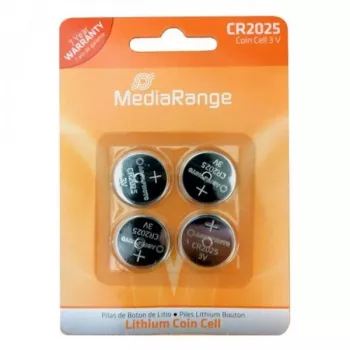 MediaRange MRBAT131 CR2025 3V Lithium, 4 Stk.