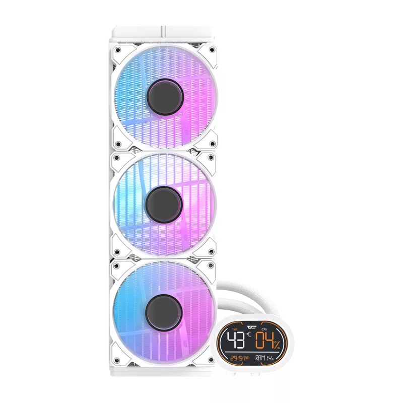 Darkflash DH360D CPU-Wasserkühlung, Weiß