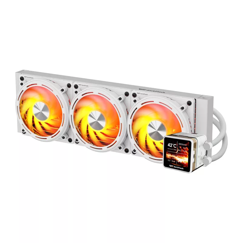Darkflash DE360 CPU-Wasserkühlung, Weiß