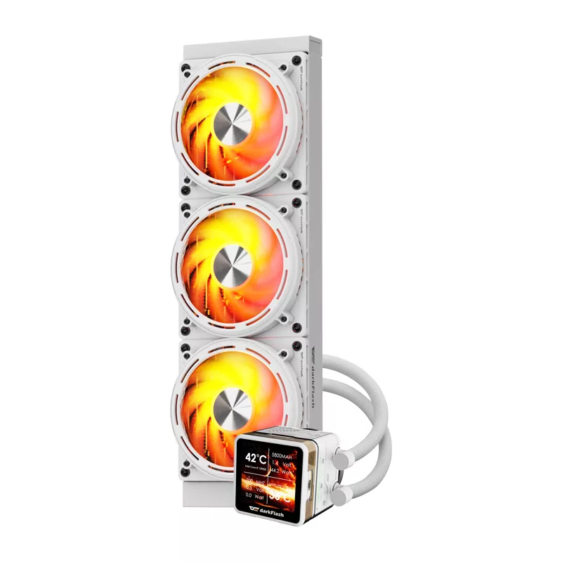 Darkflash DE360 CPU-Wasserkühlung, Weiß