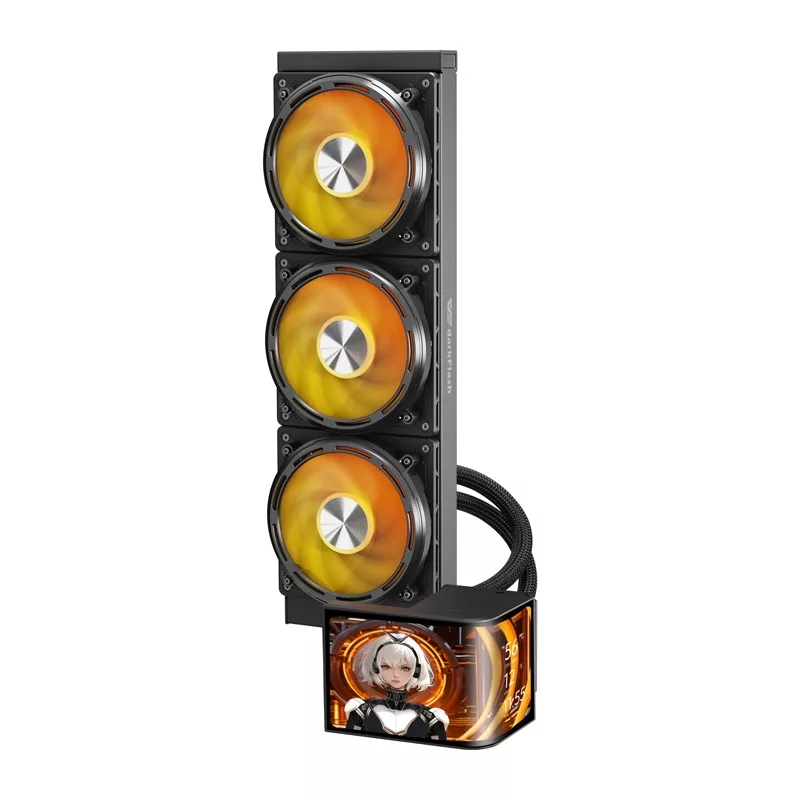 DarkFlash UV360 CPU-Kühler, Schwarz