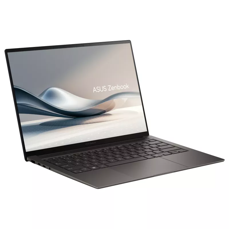 ASUS Zenbook S14 UX5406SA-PV528W Laptop, Intel Core Ultra 7 258V, 14 Zoll 3K WQXGA+ 2880x1800 OLED 120 Hz, 32 GB LPDDR5X, 1 TB SSD, Intel Arc Graphics, Wi-Fi 7, Windows 11 Home, Grau