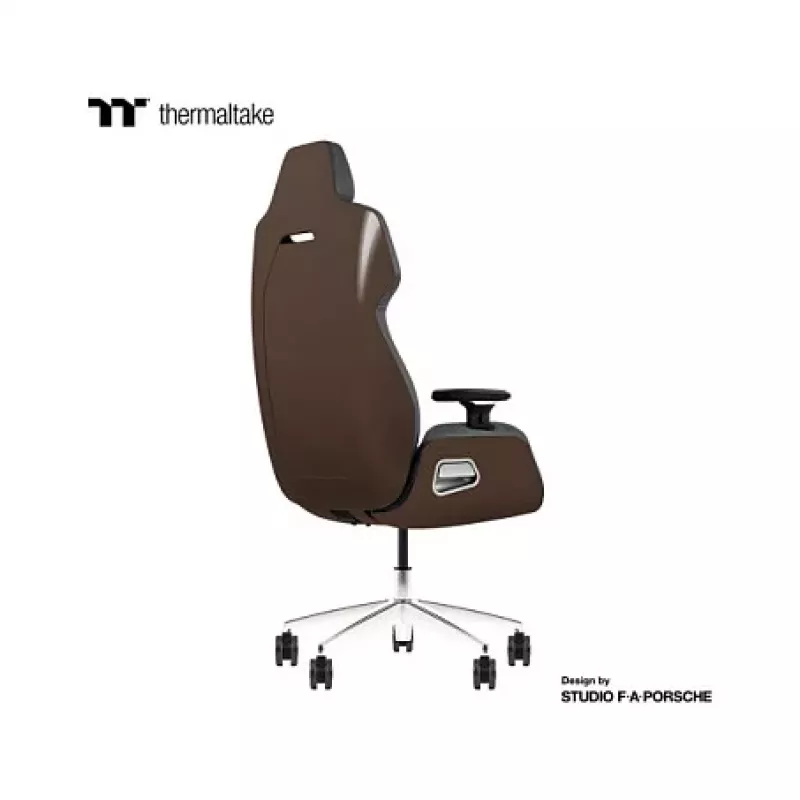 Thermaltake ARGENT E700 Mocha Mousse & Slate Gray Echtleder Gaming-Stuhl