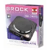 Brock EP 100 BK Einzel-Elektrokochplatte, 1500 W, Schwarz