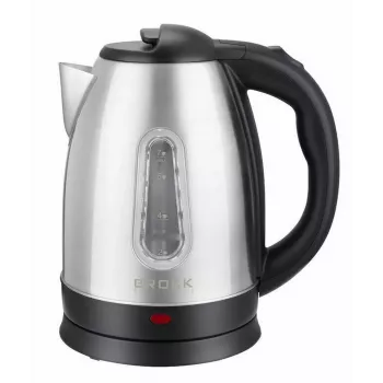 Brock WK 0601 SS Elektrischer Wasserkocher, 1,8 L, 1500 W, Edelstahl