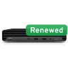 HP Renewed Güteklasse B ProDesk 800 G6 Desktop-PC, Intel Core i5-10500, 16 GB RAM, 256 GB SSD, Intel UHD Graphics 630, Windows 11 Pro