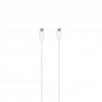 SEEK TOTI 20W Type-C PD Wandladegerät mit Type-C auf Type-C, 1 m PVC-Datenkabel 3A, Weiß