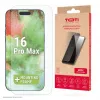 TOTI Tempered Glass 2D Screen Protector Full Cover für iPhone 16 Pro Max Transparent