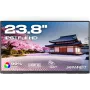 JAPANNEXT 60,5 cm (23,8 inch) JN-MD-IPS238F-C6 Full HD IPS Monitor mit HDMI und USB-C, Schwarz