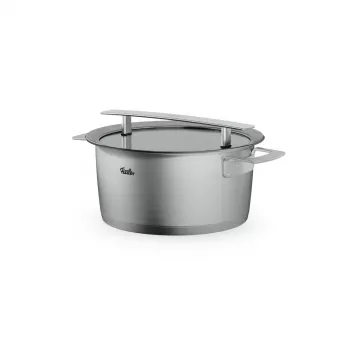 Fissler Phi Collection Kochtopf mit Glasdeckel 24 cm, 5,1 Liter