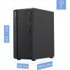 MSI PRO DP180 AI 8HG-1436AT Mini PC, Intel Core i5-14400, 16GB DDR5, 512GB NVMe SSD, Windows 11 Pro, Schwarz
