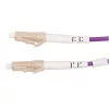 Extralink LC/UPC auf LC/UPC Patchkabel, Multimode OM4 Duplex, 1 m
