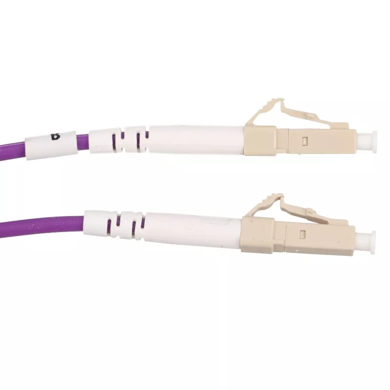 Extralink LC/UPC auf LC/UPC Patchkabel, Multimode OM4 Duplex, 3,0 mm, 3 m